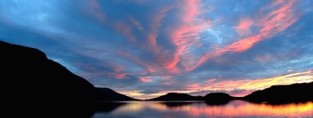 Stinkende skjønnhet under gårdsdagens soloppgang i fjellet i Sør-Norge. Tonnevis av råtnende insekter dannet en dunstende atmosfære som gjorde et mediokert fiske til nok en solid skivebom