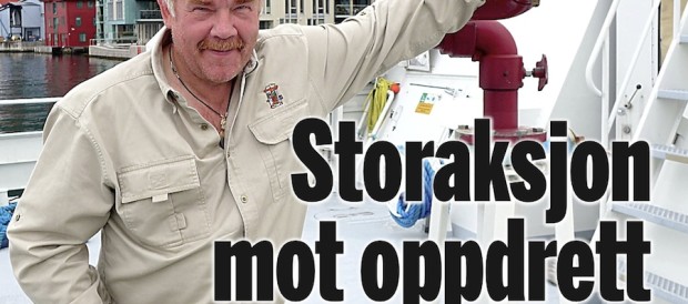 Fra Fiskeribladet Fiskaren sitt oppslag om Norges Miljøvernforbund sitt tokt